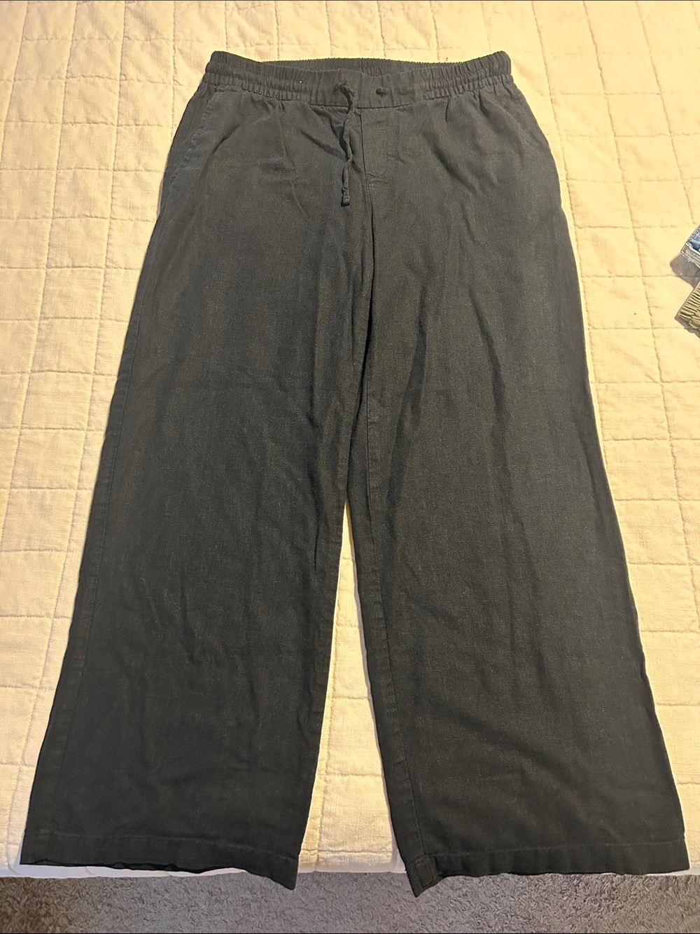 Old Navy Black Elastic Waist Pull-On Pants